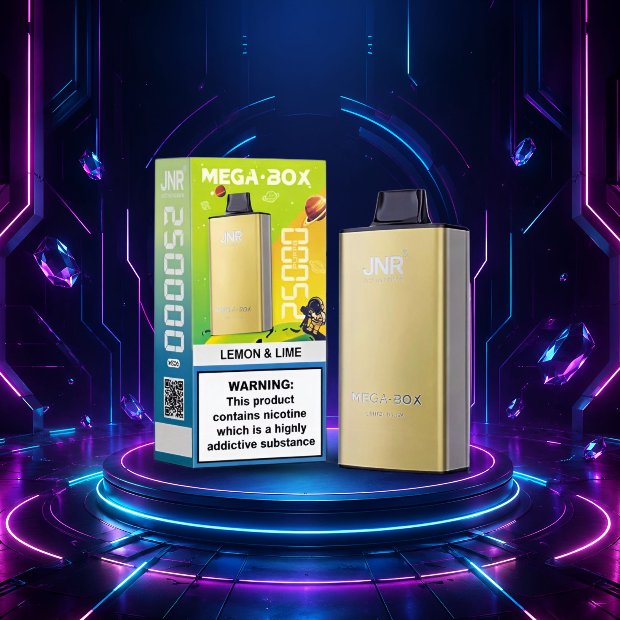 JNR MegaBox 25K Lemon Lime 25000 Züge